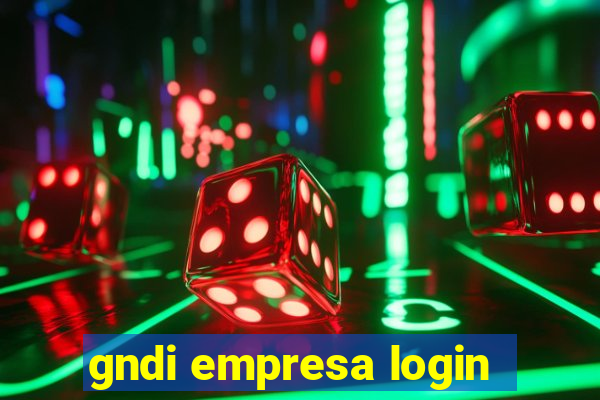 gndi empresa login